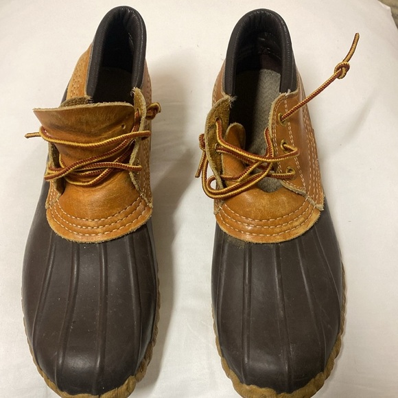 LL Bean Duck Boots short sz M7 - Picture 3 of 9